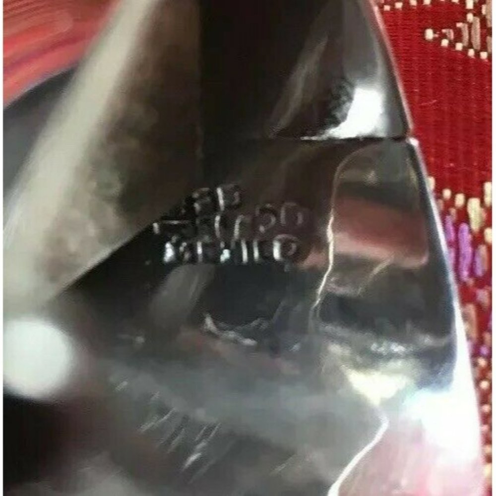 Mid Century Modern Taxco Mexico Signed Sterling 925 Statement Brooch Heavy - Picture 6 of 7